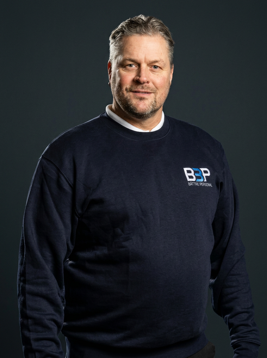 Patrik Olsson, projekt- och måleriansvarig på B3 Personal